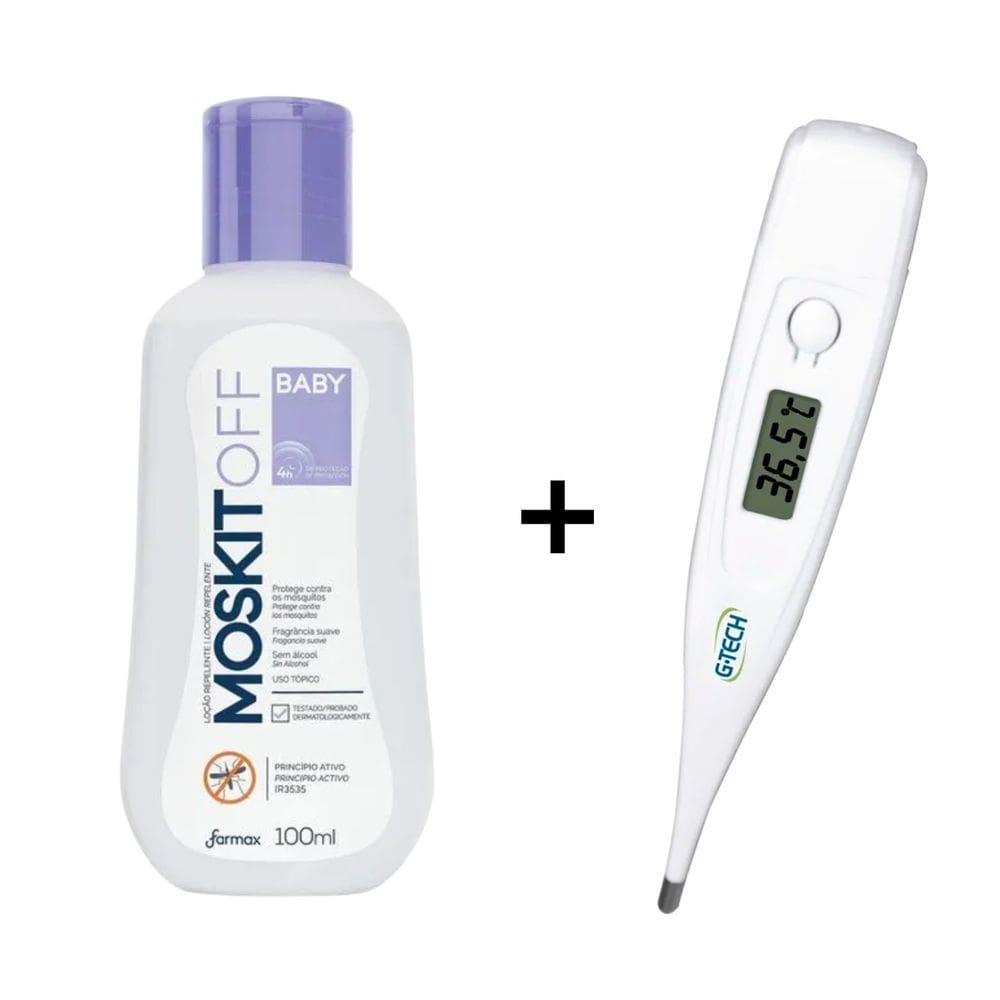 Kit Proteção Completa para Bebês Medição + Repelente Suave