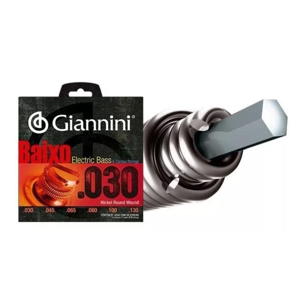 Corda Giannini Contrabaixo Geebrl 6 Leve