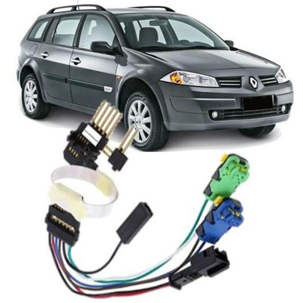 Kit Reparo Cinta Airbag Fita Buzina Megane Grand 2007 2013