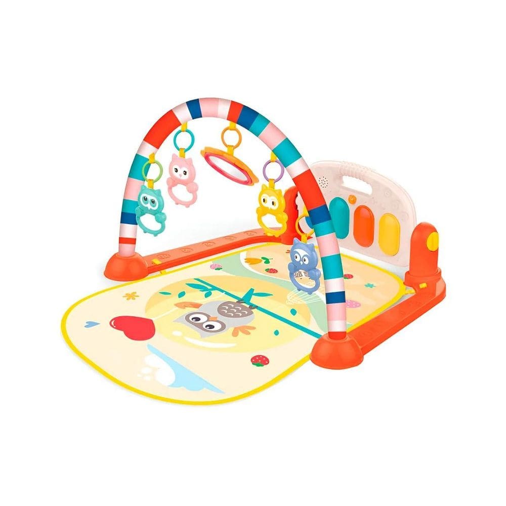 Tapete Atividades Musical Infantil Piano Luz Bebê
