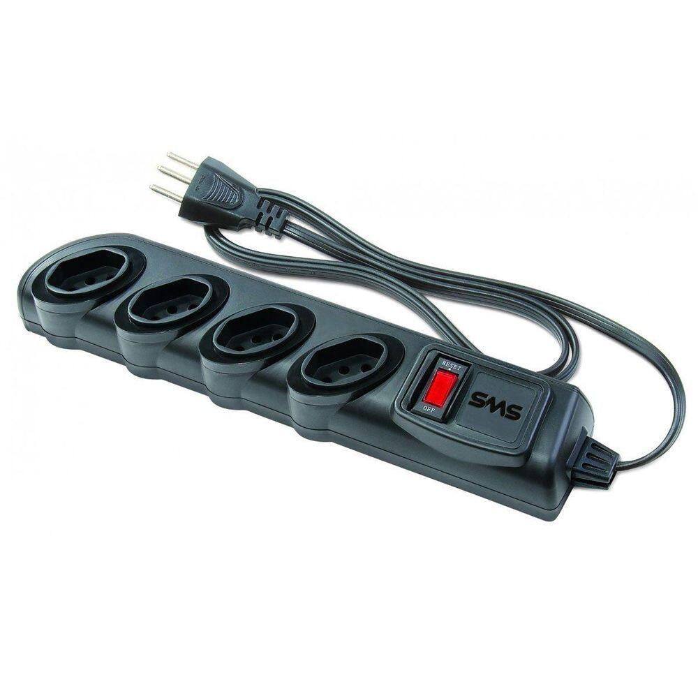 Filtro De Linha Bivolt 4 Tomadas Metros 62328