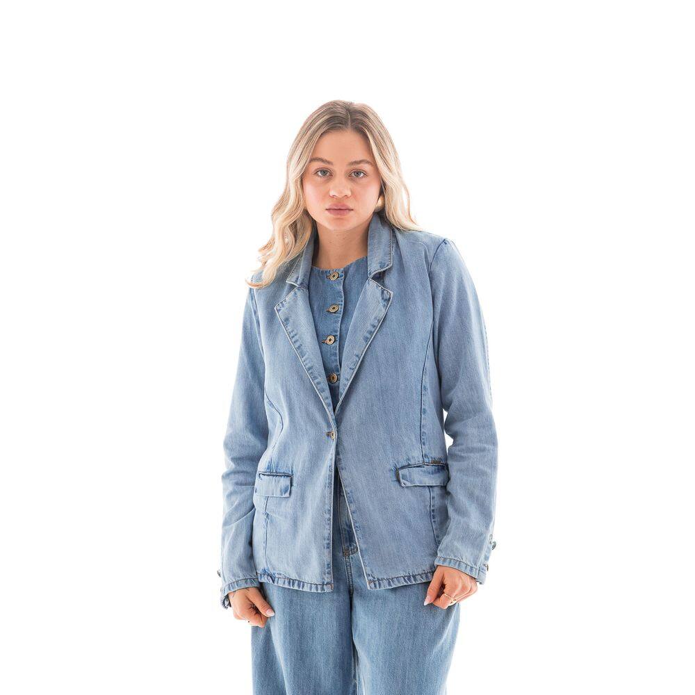 Blazer Jeans Feminino Premium Denim