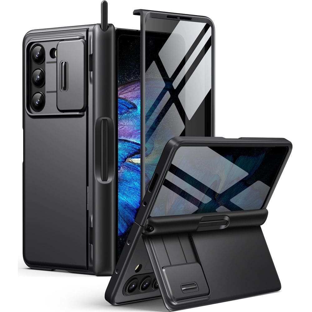 Capa de telefone BERFY para Samsung Galaxy Z Fold 5 com privacidade