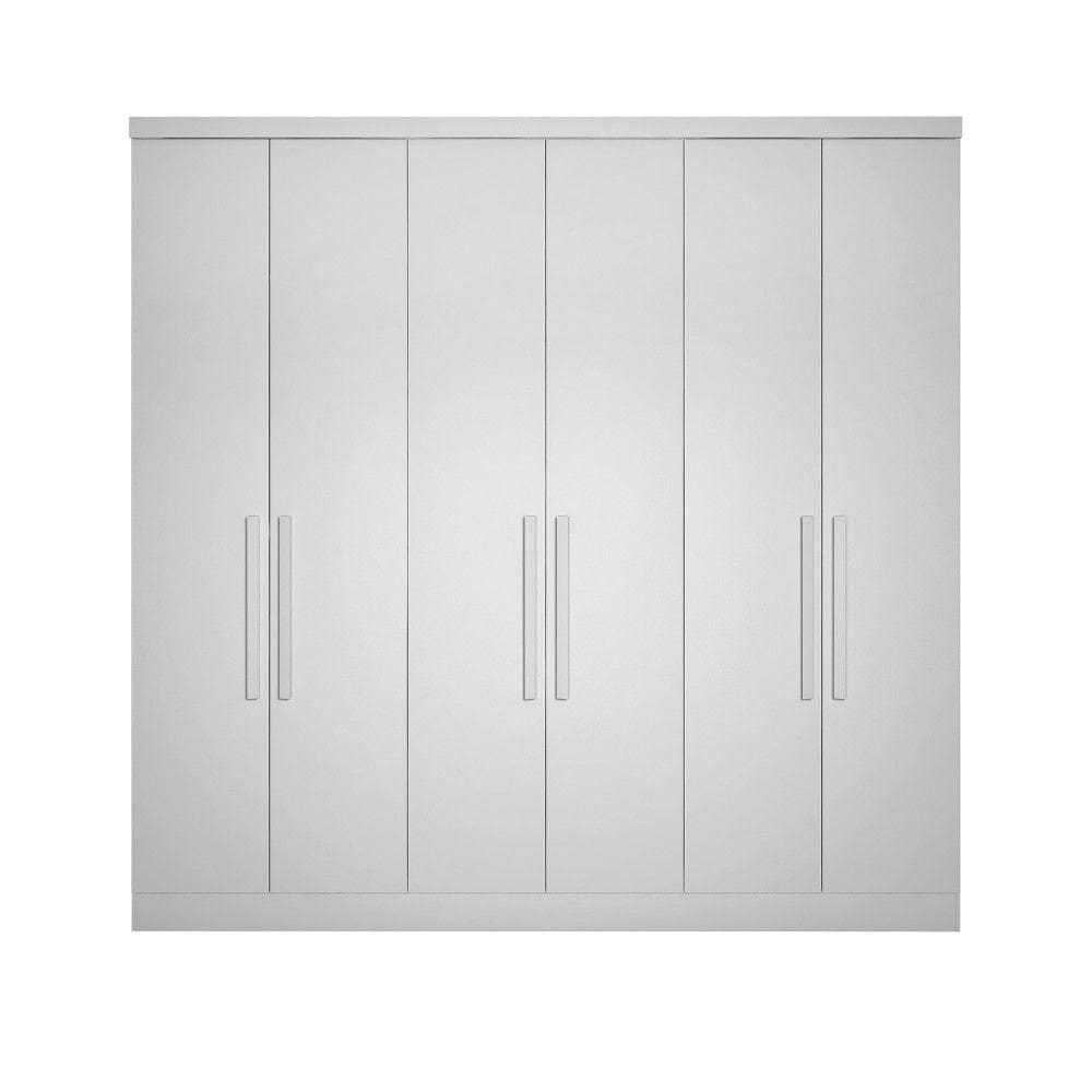 Modulo De Casal Safira Para Guarda Roupa Clic Móveis Branco