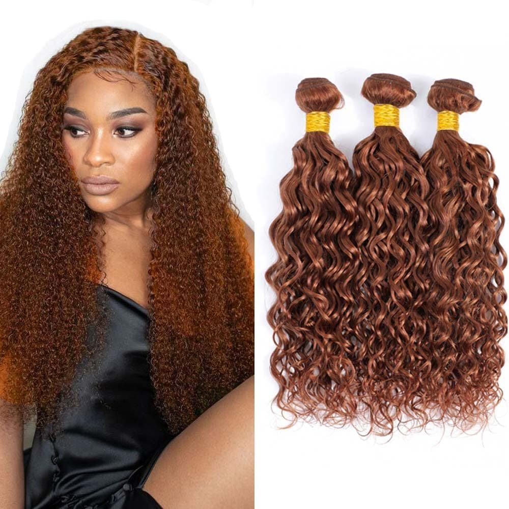 Pacotes de cabelo MAMART Color 30 Water Wave 50cm Brazilian Remy