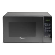 Forno Micro-ondas Midea 20 Litros 700W Prata com porta Espelhada MRAE22 220V