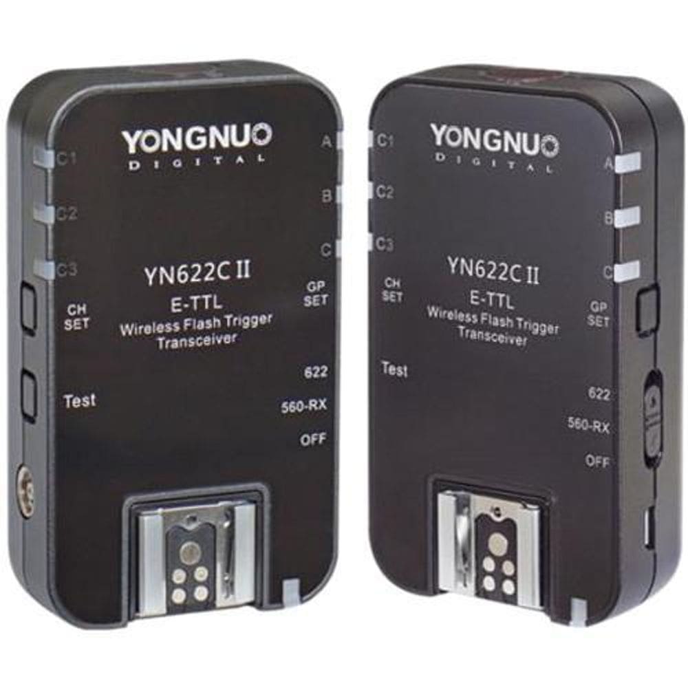 Rádio Flash Yongnuo Yn-622C Ii E-Ttl Para Canon Par