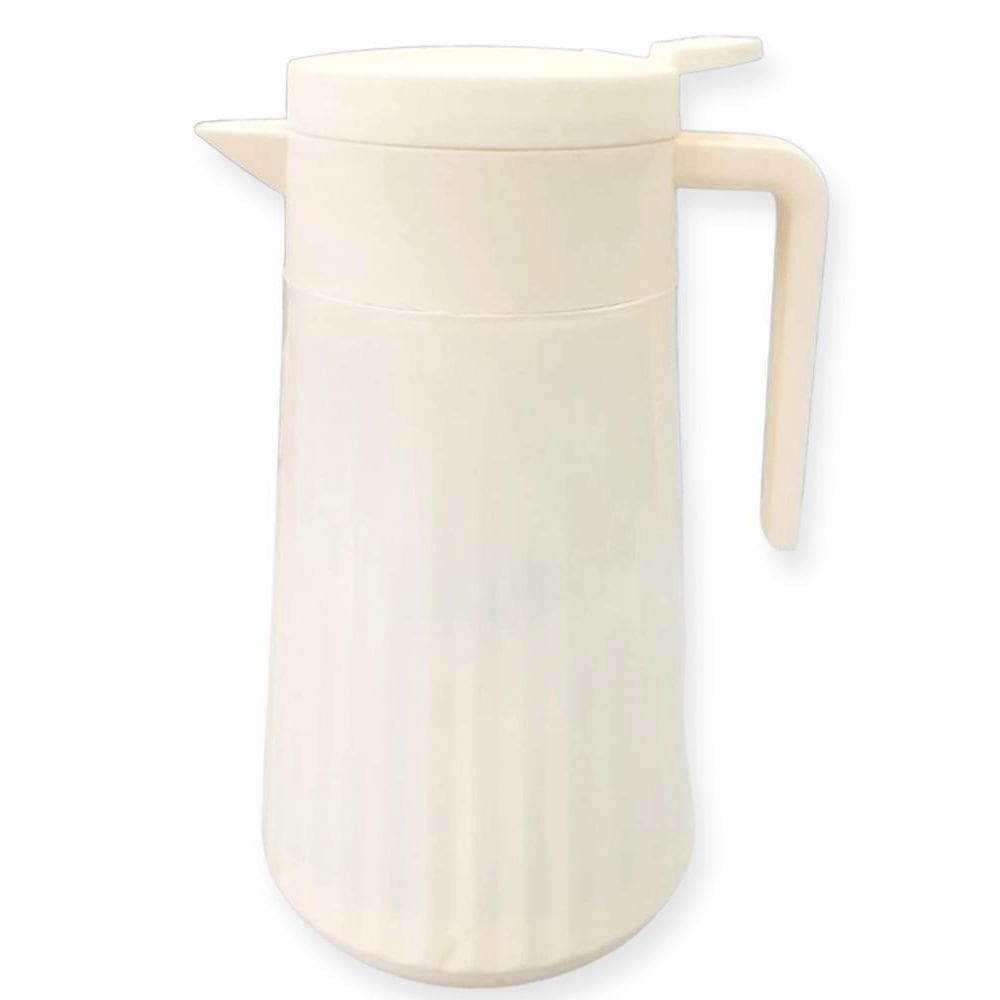 Garrafa Térmica 1L c/ Gatilho 2450415 Branco - Quanhe