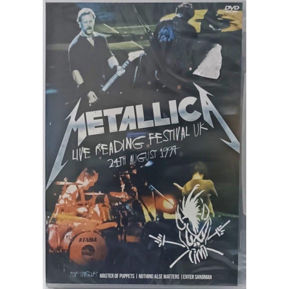 Dvd Metallica – Live Reading Festival UK - 24th August 1997