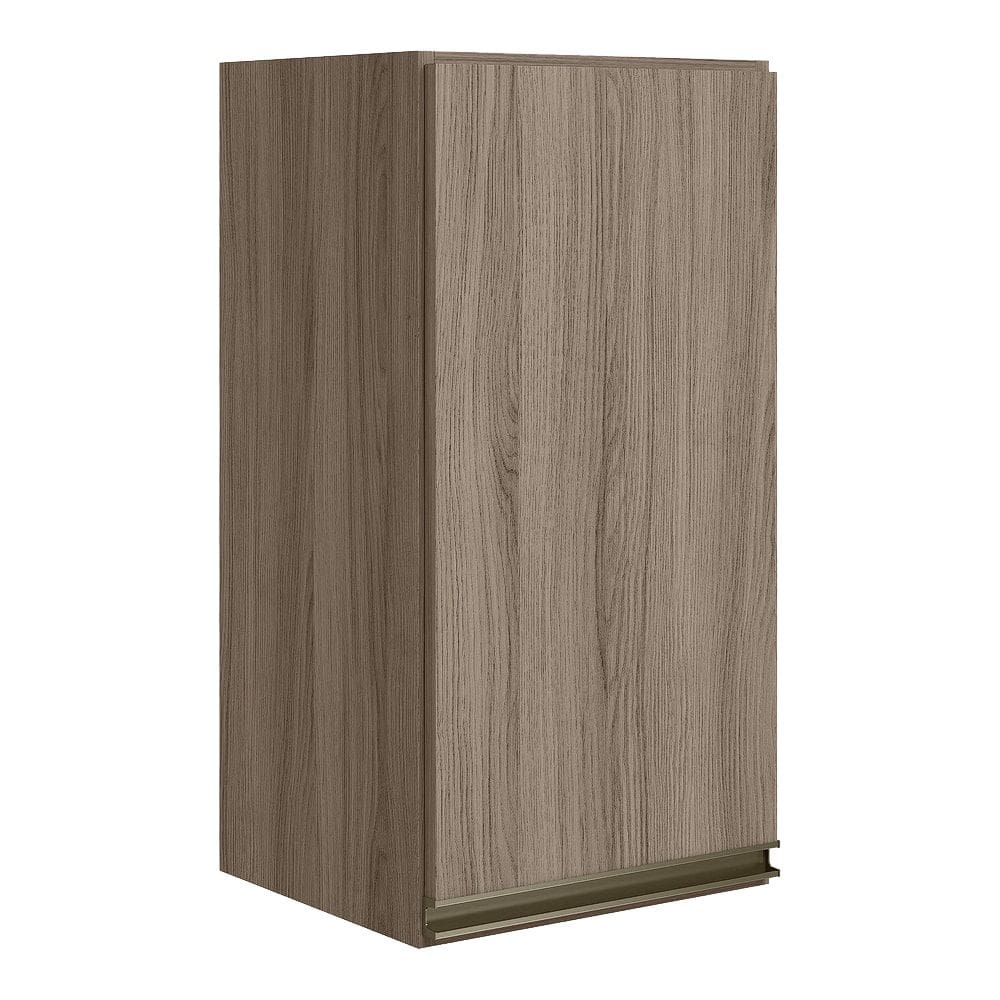 Armario Aereo 1 Porta MDF 35 cm Kali 16089 Carvalho Toq Carvalho Toq Nicioli