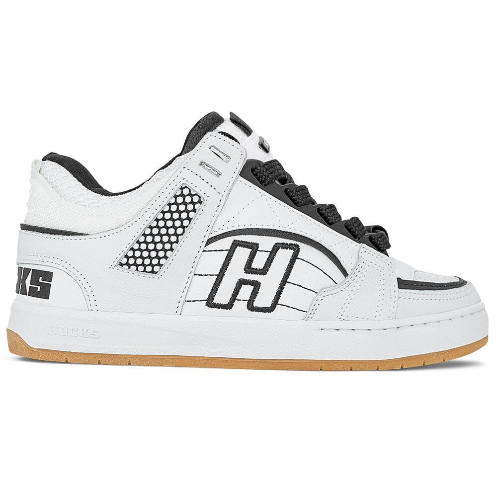 Tênis Hocks Unissex Couro Bold Negative Film | Branco
