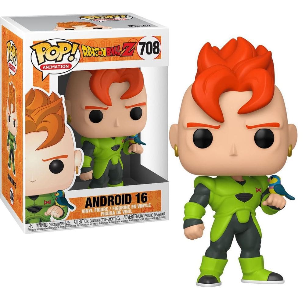Boneco Funko Pop Dragon Ball Z Android 16 708