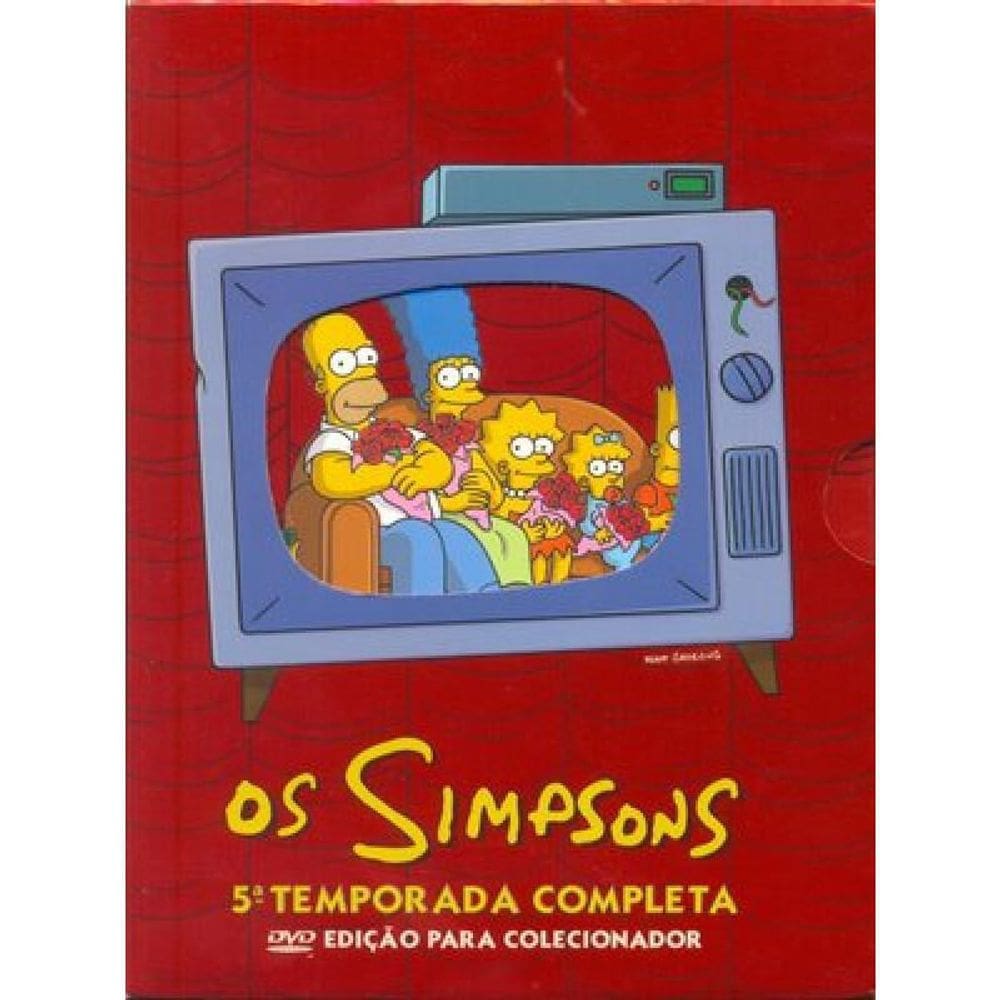 DVD Simpsons 5ª Temporada - Edição Especial - 506 min.