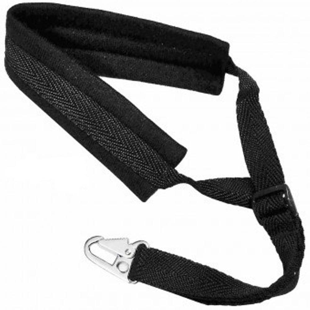 Correia Sax Almofadada de Nylon para Saxofone Preto 5cm