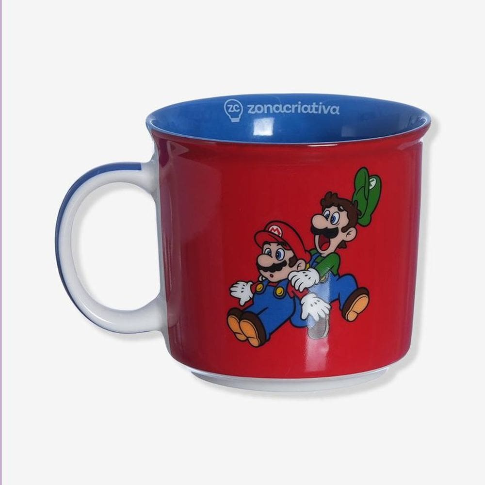 Caneca Tom Super Mario Bros 350 Ml - Zona Criativa