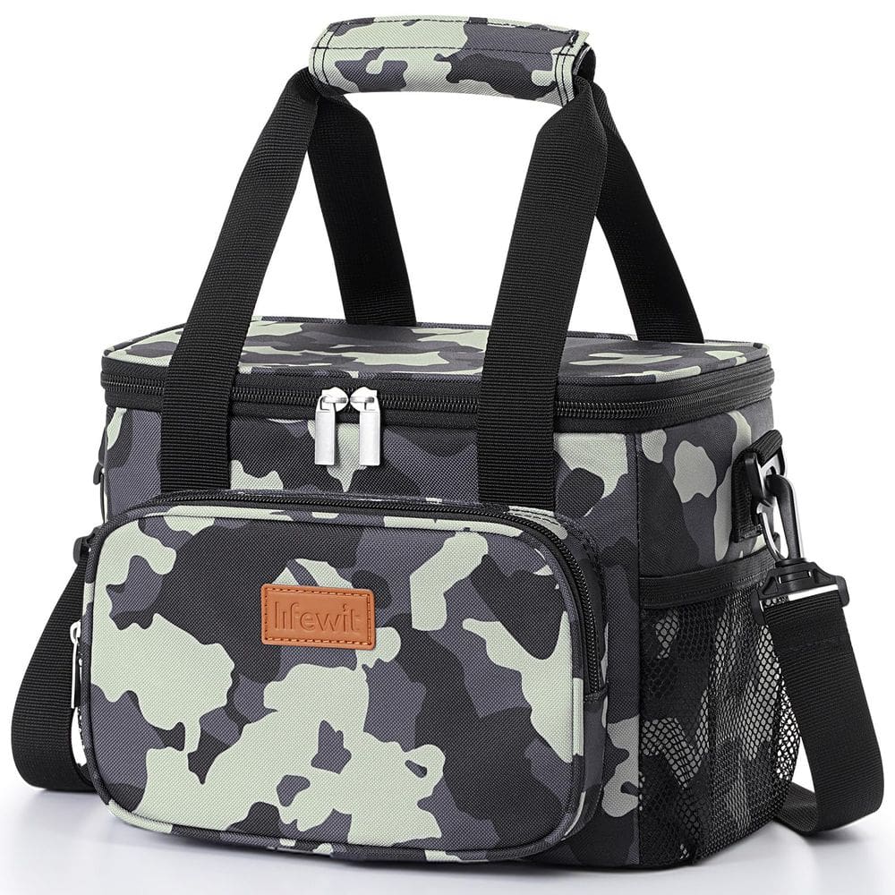 Lancheira Lifewit Medium Insulated Soft Cooler 8,5 L Camuflage
