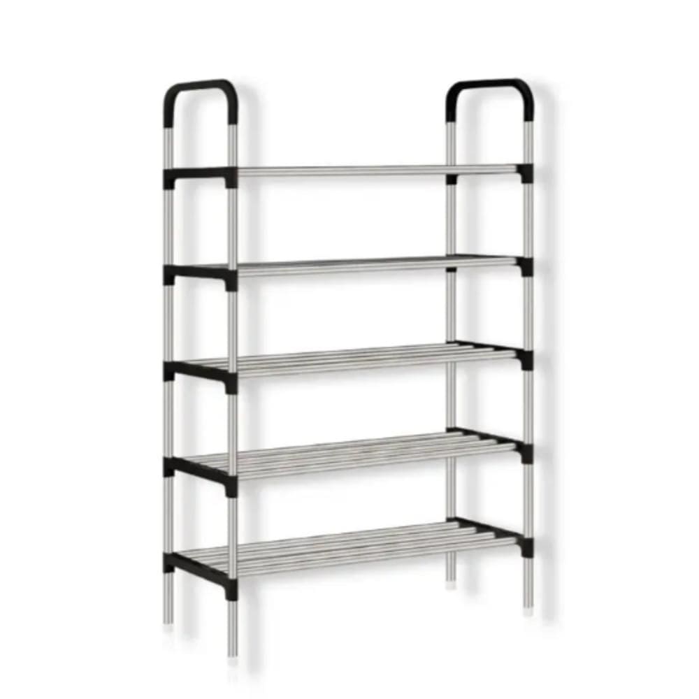 Estante Organizadora Multiuso 5 Prateleiras Sapateira Modular Para 15 Pares Desmontavel
