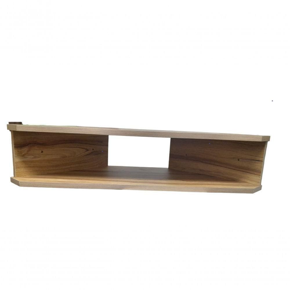 Rack Sala De Canto Madeirado Para Ate 32 Polegadas Em Mdf