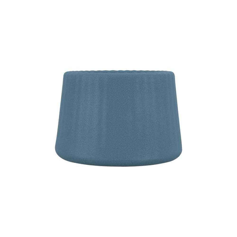 Vaso Tramontina Lótus Em Polietileno Azul Turquesa 8,5 Cm