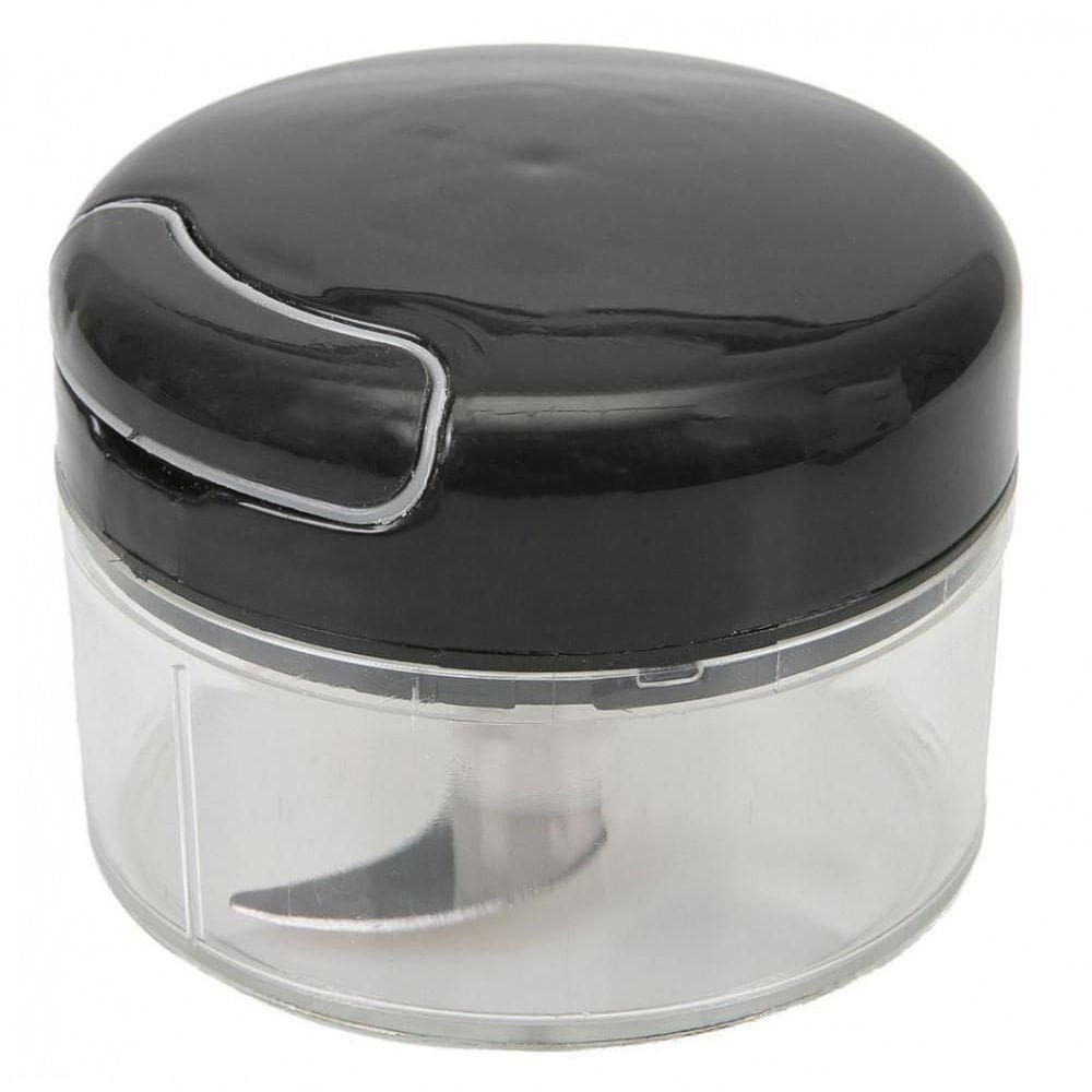Mini Processador Manual Lyor 2 Laminas 200ml - Preto
