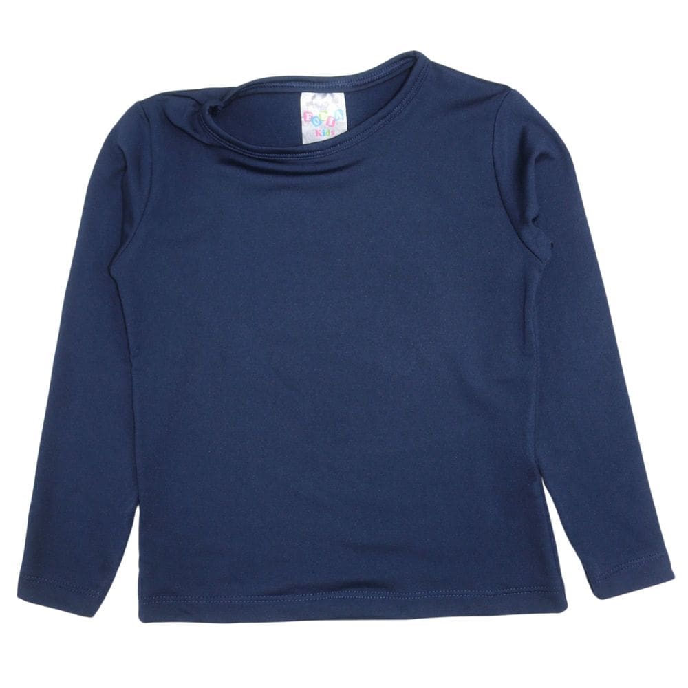 Camisa Térmica Infantil Unissex Segunda Pele Peluciada Longa