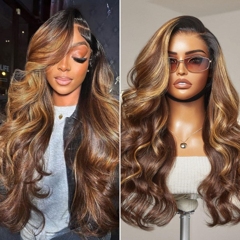 Peruca LUVME HAIR PARTINGMax Lace Highlight Loose Body Wave 22"