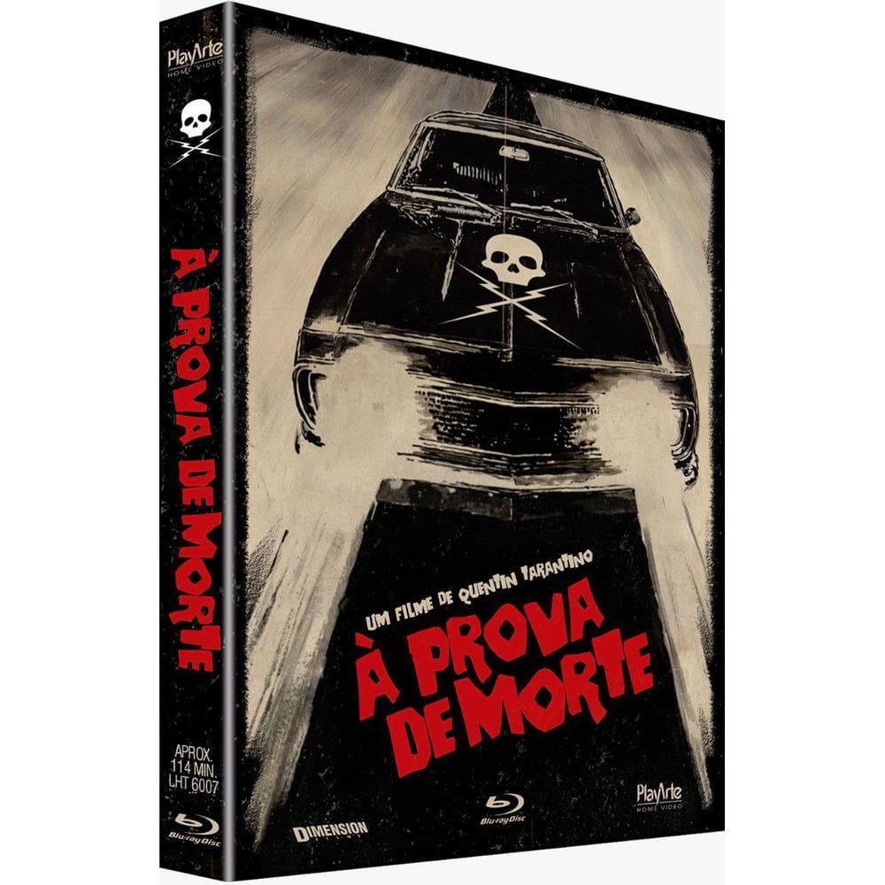 Blu-ray À Prova De Morte Tarantino Edição Limitada