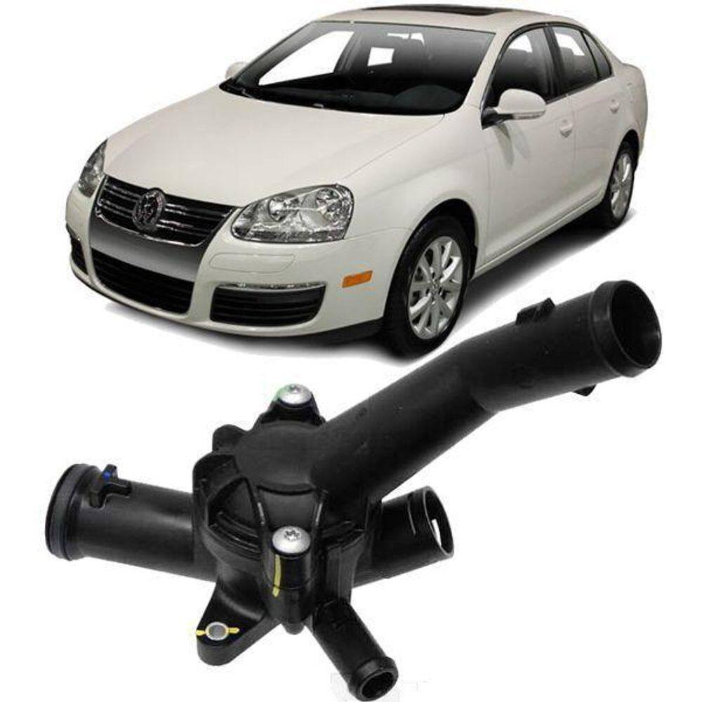 Valvula Termostatica Com Carcaça Jetta 2.5 20V De 2006 2010