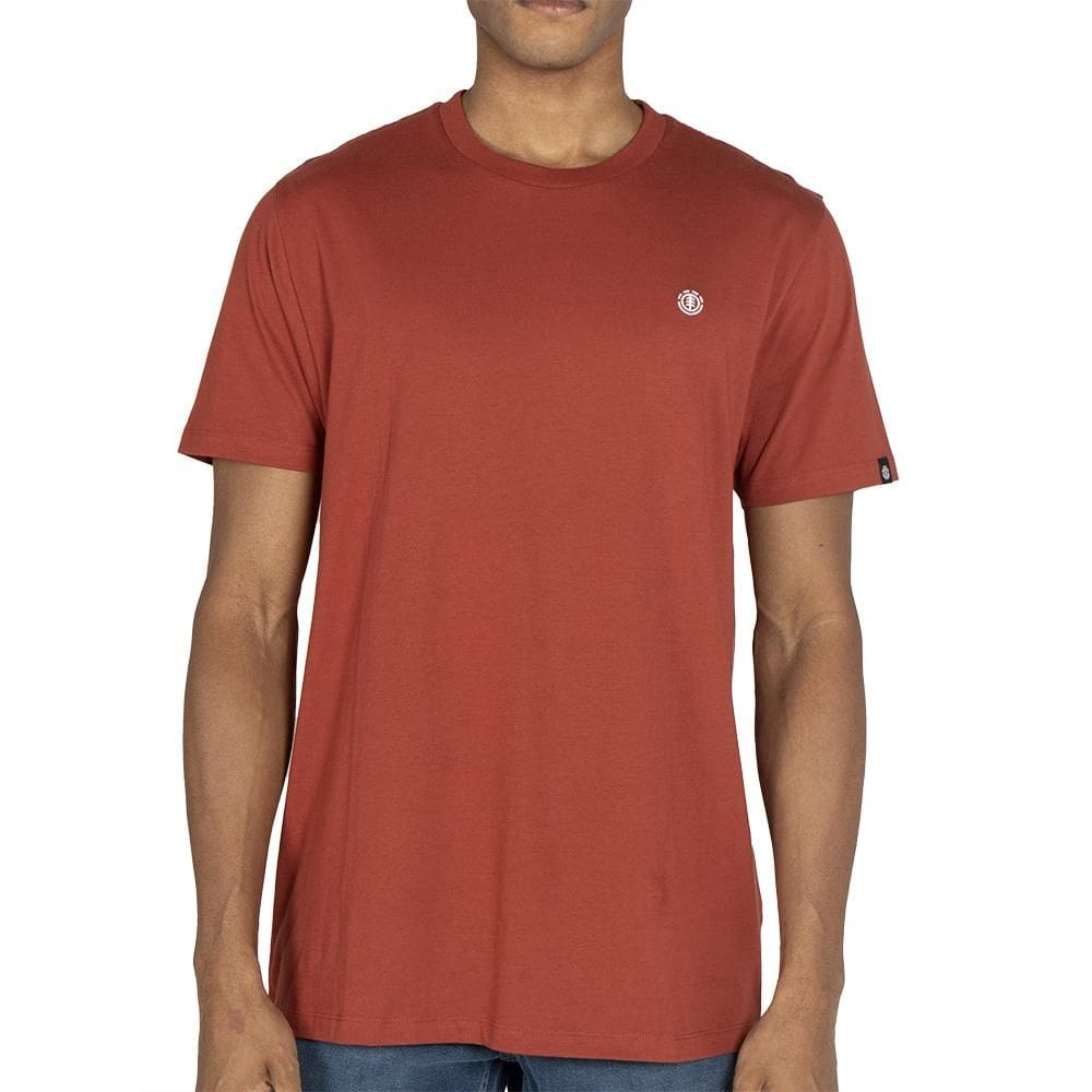 Camiseta Element Mini Emb WT25 Masculina Vinho