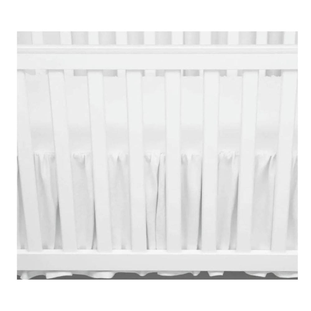 Saia de Berço Americano Acessorios Branco - Hug