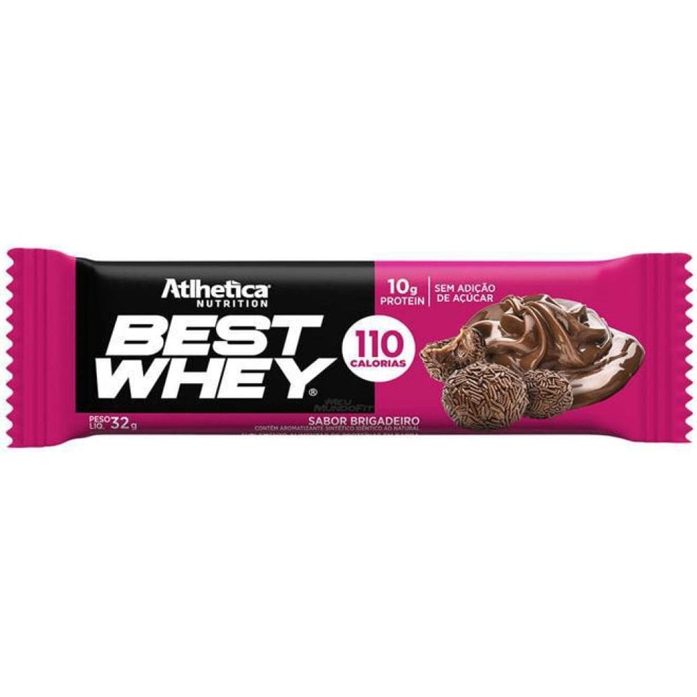 Best Whey Bar 30G Brigadeiro - Atlhetica Nutrition