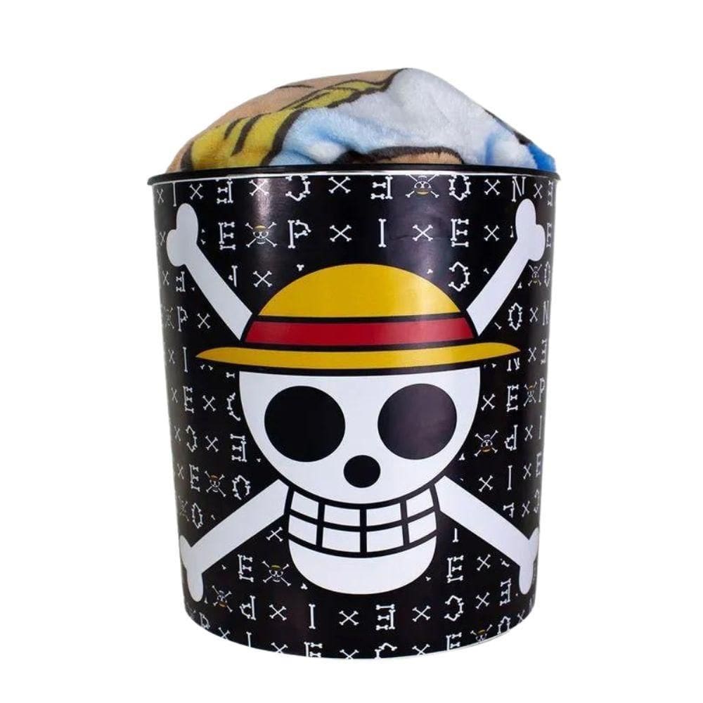 Kit Cinema Balde + Manta One Piece- Zona Criativa