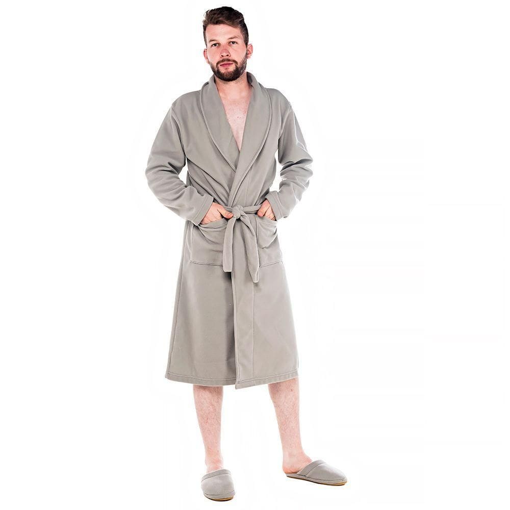 Roupão Masculino Em Soft Murilo Tamanho M Cor Cinza