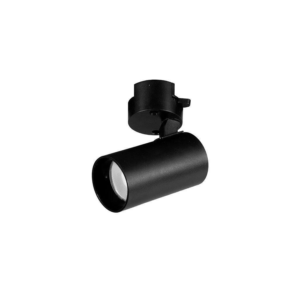 Spot Direcionável Para Trilho Eletrificado Taschibra Doppio Led Par 20 12w Bivolt Preto 6500k Luz Branca 15090418