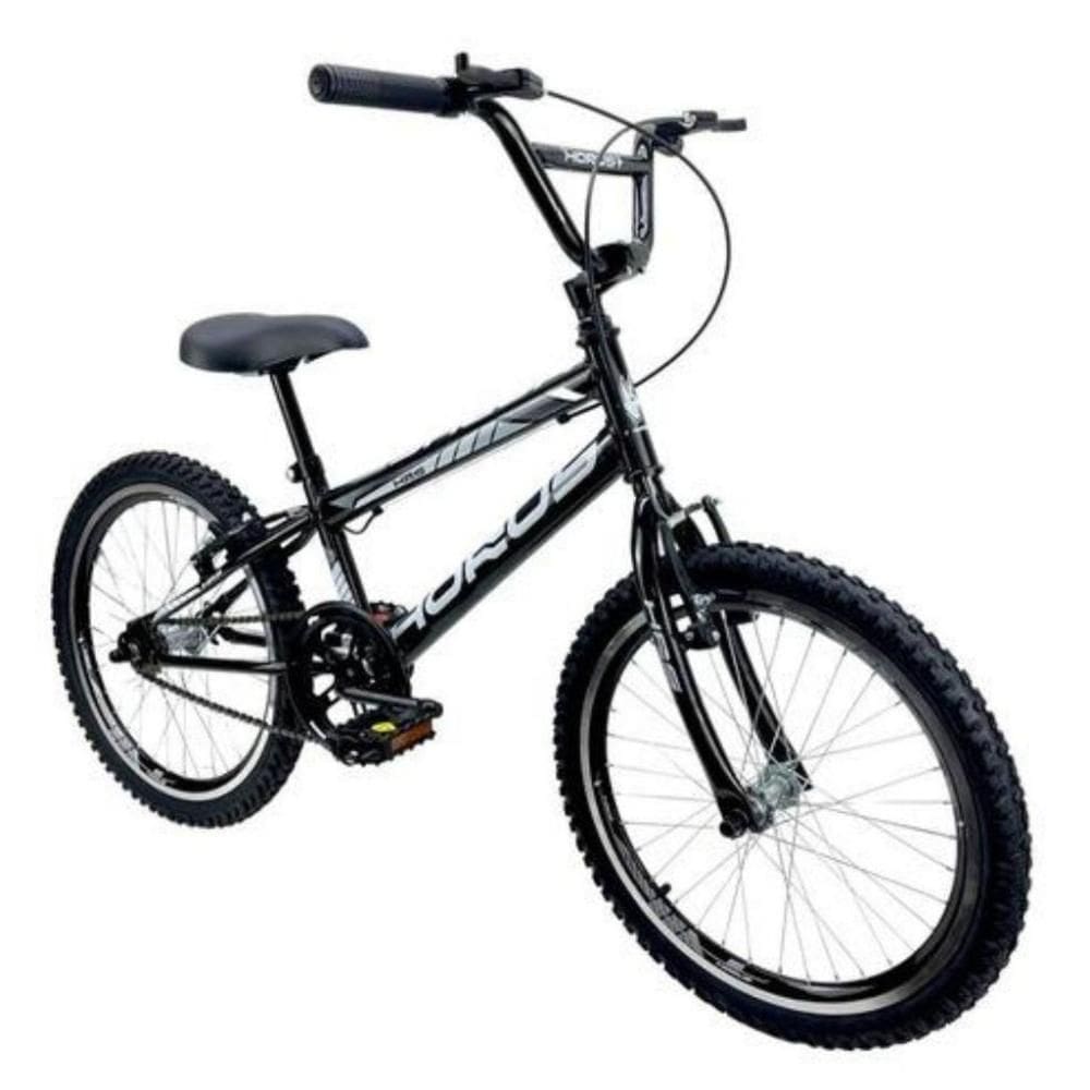 Bicicleta Infantil Aro 20 Mtb Force + Rodinha Lateral Preto