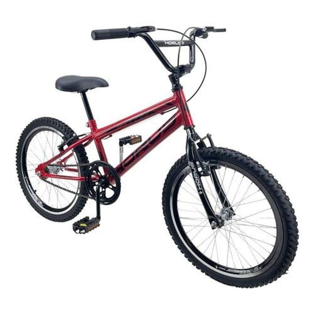 Bicicleta Infantil Aro 20 Bmx Route Bike Vermelho