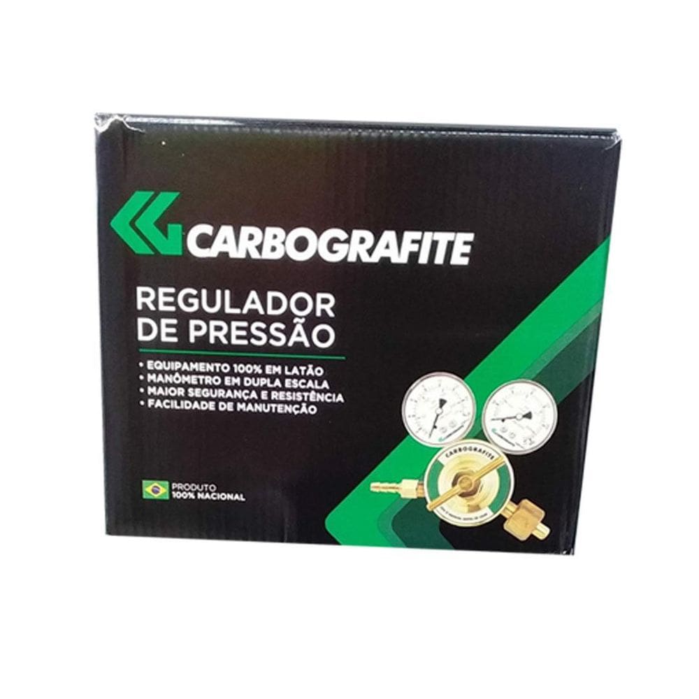 Regulador Pressão Cilindro Oxigênio 700 - Carbografite