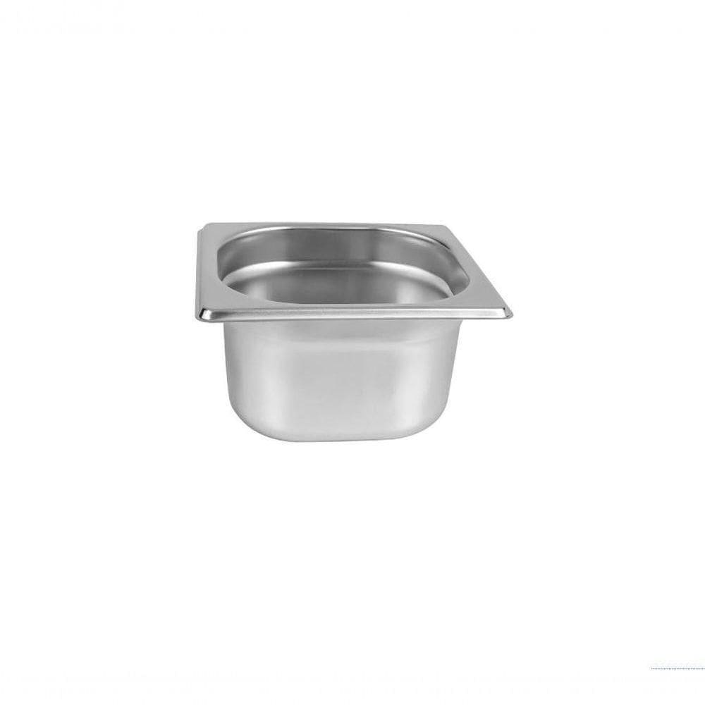 Kit 12 Cubas Gastronomica Inox Gn 1/6x100mm (176x162mm) - Brasinox