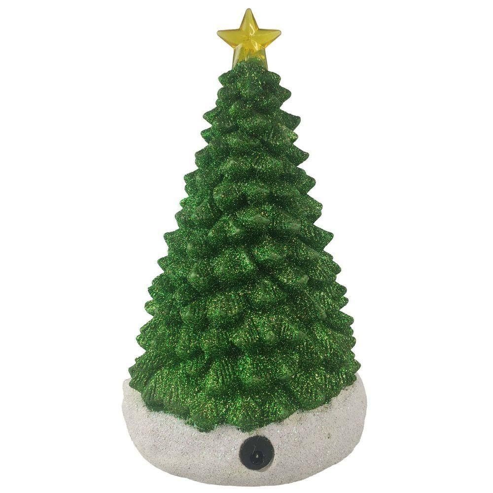 Vila Natalina Arvore De Natal Com Luz Movimento Toca Musicas Iluminação Enfeite Decoração Luxo