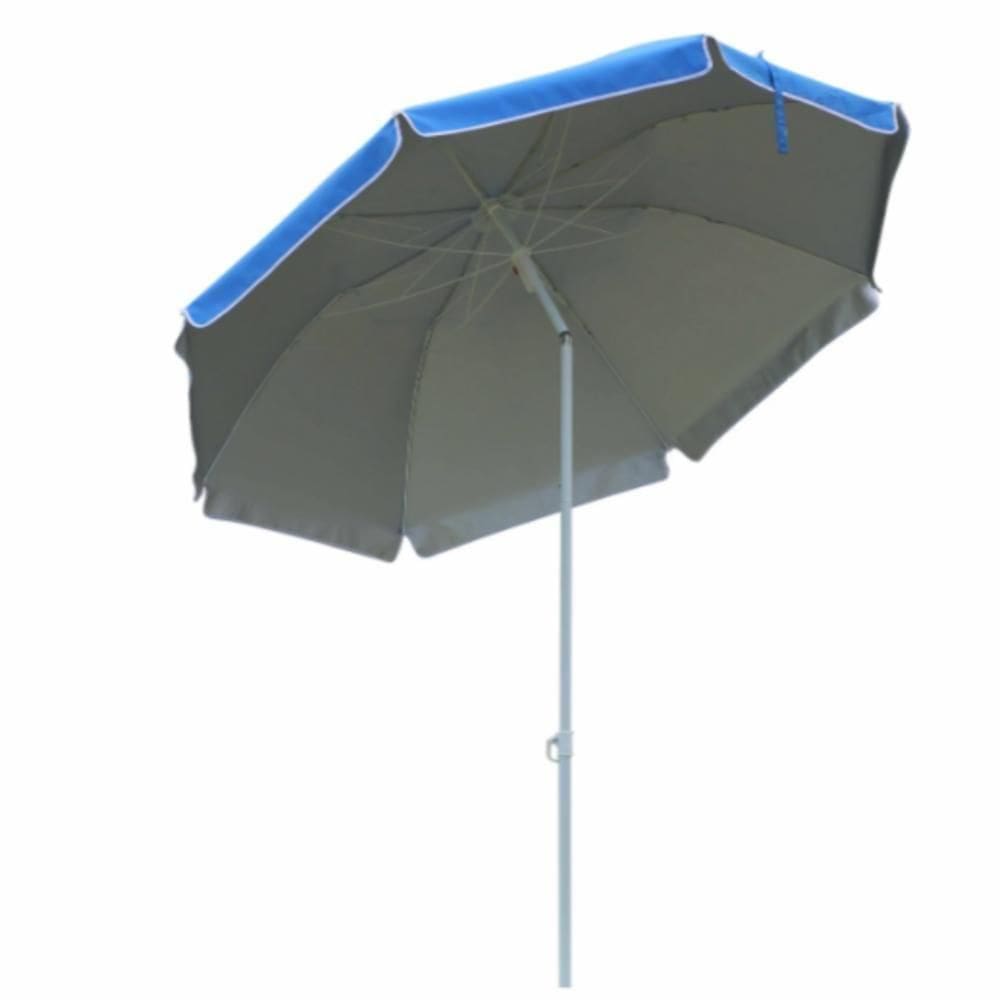 Guarda Sol Gigante Articulado Ombrelone Proteçao Uv Ultra Violeta Verao Piscina Praia Reforçado Refrescante Azul