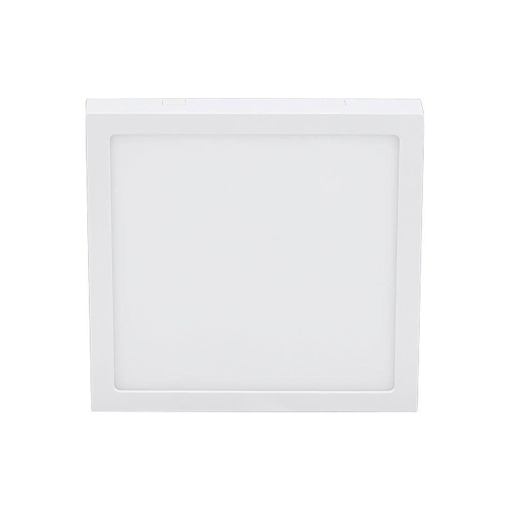 Painel De Led Stella Quadrado Eco De Sobrepor 24w Bivolt Branco 4000k Luz Neutra Sth21964q/40