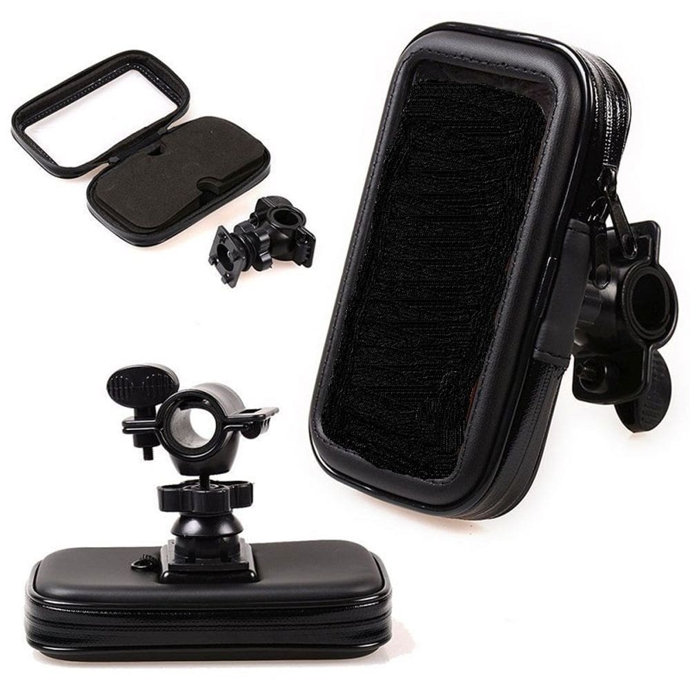 Suporte Bolsa Capa Celular Gps Bicicleta Moto Prova D`agua