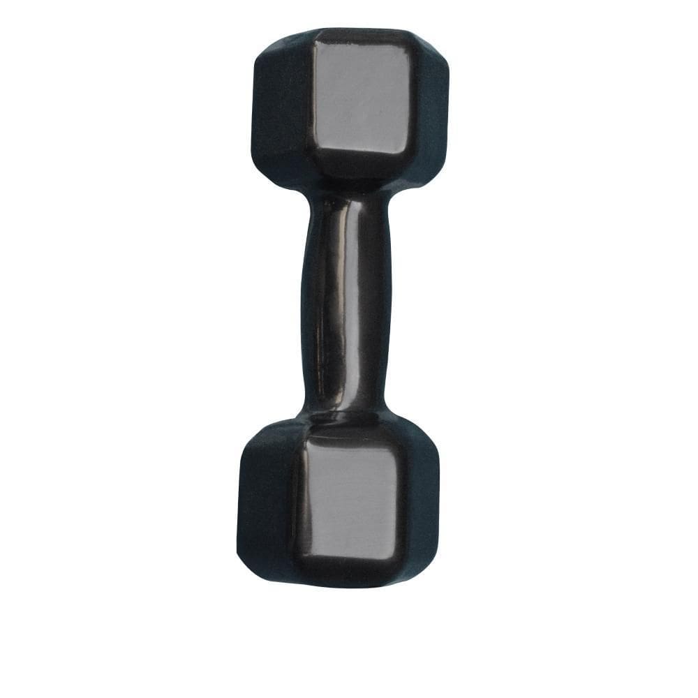 Halter Sextavado Emborrachado 6Kg Academia Treino Musculação