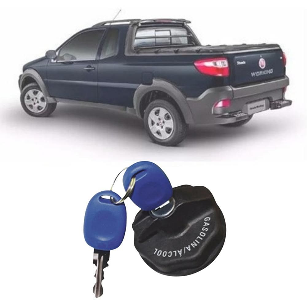 Tampa Combustível Valvulada C/ Rosca Strada De 2004 Até 2012 [F103]