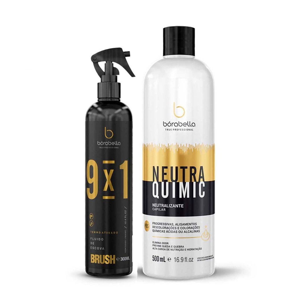 Kit Fluido para Escova Brush e Neutraquimic Borabella
