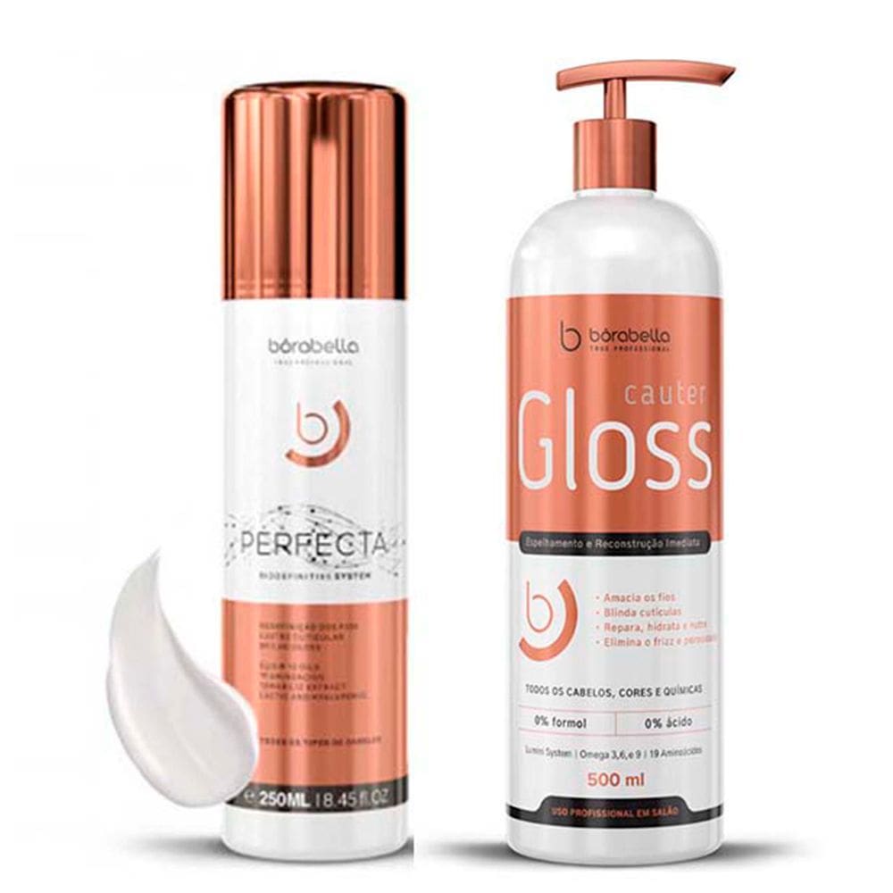 Kit Perfecta Biofinitive 250ml e Cauter Gloss Borabella