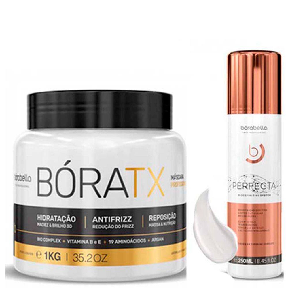 Kit Mascara Boratx e Perfecta Biodefinitive 250ml Borabella