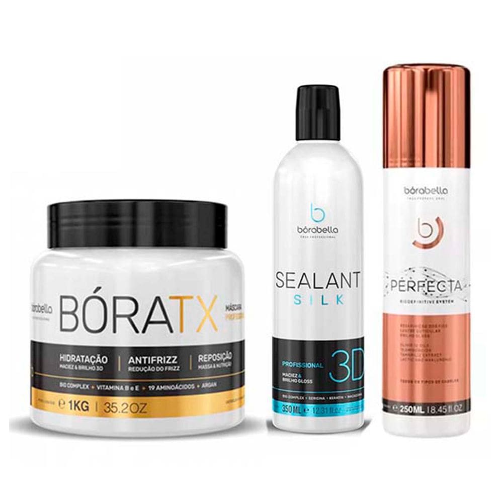 Kit Mascara BoraTX, Selagem 3D e Biodefinitive Borabella