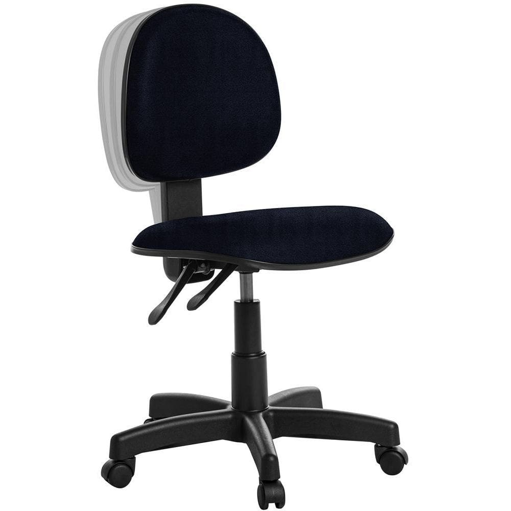Cadeira De Escritório Ergonômica Executiva Rcp Azul Escuro