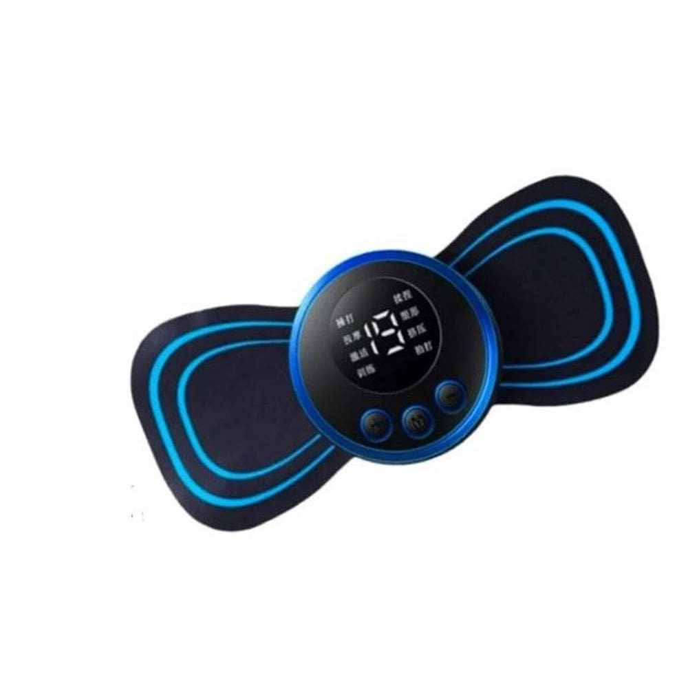 Massageador Elétrico Recarregável Portátil com Tecnologia EMS
